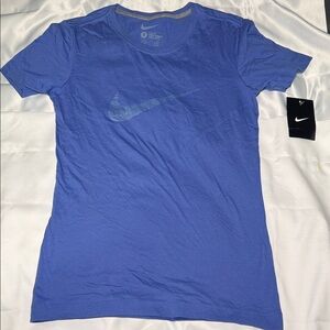 Nike Women's Short Sleeve Tee in Blue
